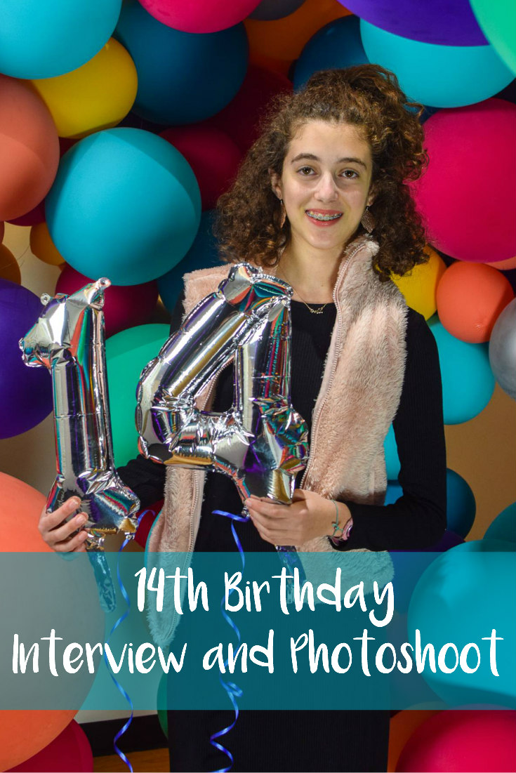 14th Birthday Interview and Photoshoot