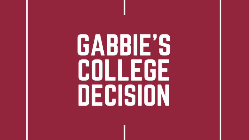 Gabbie's College Decision