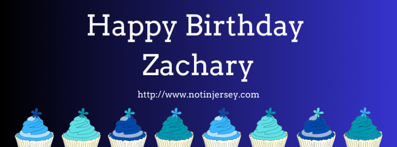 Zachary is 16!