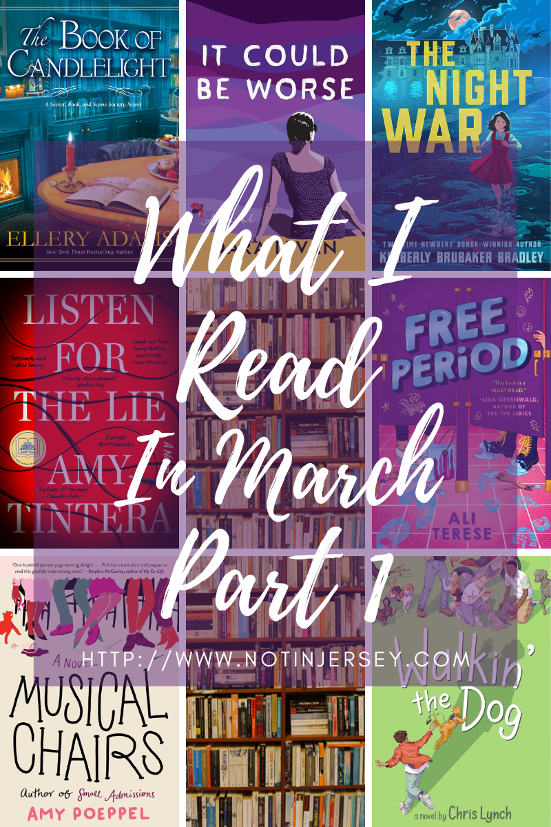 What I Read in March 2024 Part 1 - Not In Jersey